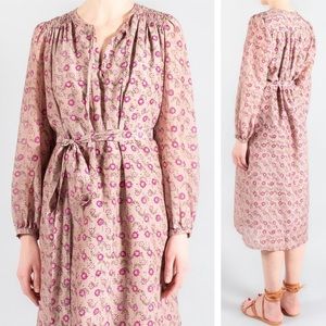XiRENA Pink Floral Midi Dress